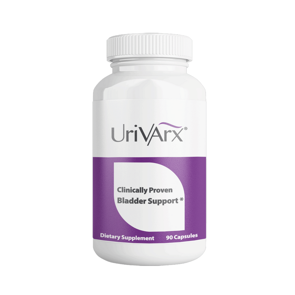 UriVArx® Bladder Function Dietary Supplement - Reduce Frequency and Maintain Control (90 Capsules)